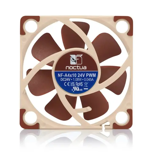 Noctua Вентилатор Fan 40x40x10mm 24V - NF-A4x10-24V-PWM - image 1