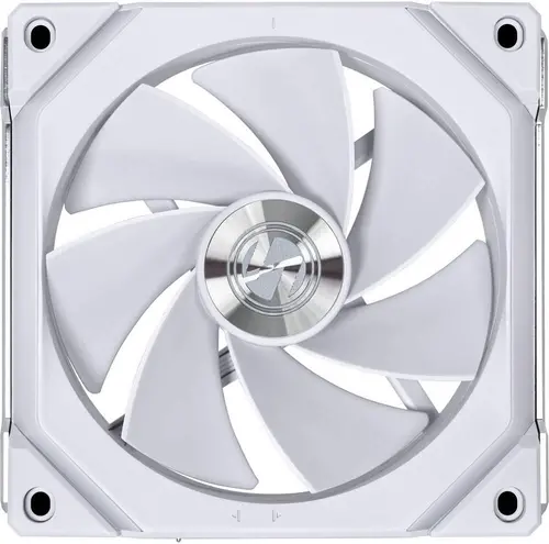 Вентилатор Lian Li Uni Fan REVERSE SL V2, 120mm, ARGB, Бял