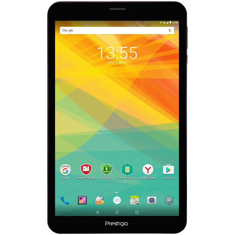 Prestigio Wize 3418 4G, PMT3418_4GE_C_WN, Signal SIM, 4G 8''(800*1280)IPS display, Android 6.0, up to 1.1GHz 64-bit quad core, 1GB DDR, 8GB Flash, 0.3MP Front + 2.0MP rear cameral, 4200mAh battery, Color/ Wine Red.