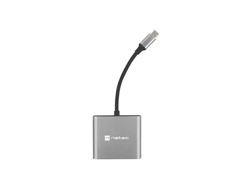 Docking station, Natec USB-C Multiport Adapter 3 in 1 Fowler MINI USB 3.0, HDMI 4K, USB-C PD - 1