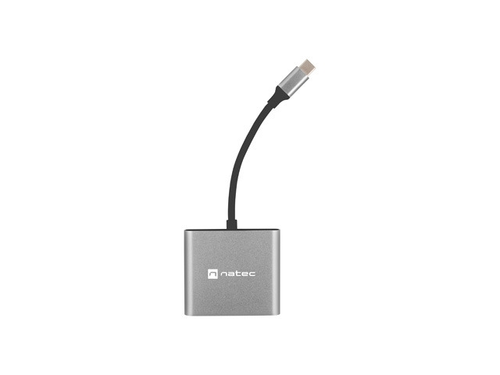 Докинг станция, Natec USB-C Multiport Adapter 3 in 1 Fowler MINI USB 3.0, HDMI 4K, USB-C PD