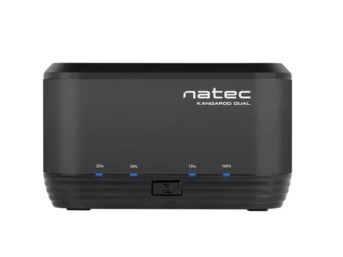 Докинг станция, Natec HDD Docking Station Kangaroo Dual SATA USB 3.0 - image 2
