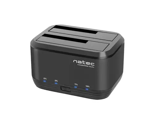 Докинг станция, Natec HDD Docking Station Kangaroo Dual SATA USB 3.0