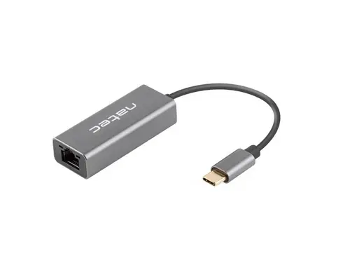 Адаптер, Natec Cricket USB to RJ45 Ethernet Adapter Network Card Cricket USB-C 3.1, 1xRJ45 1GB, Cable