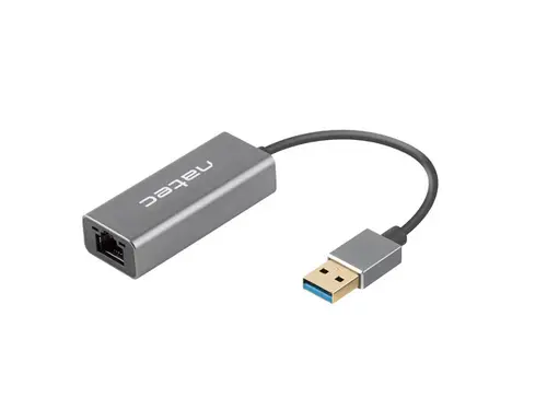 Адаптер, Natec Cricket USB to RJ45 Ethernet Adapter Network Card Cricket USB 3.0, 1xRJ45 1GB, Cable