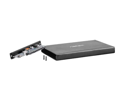 Carcasă pentru hard disk, Natec Carcasă externă HDD/SSD Rhino Go SATA 2.5" USB 3.0 Negru - 3