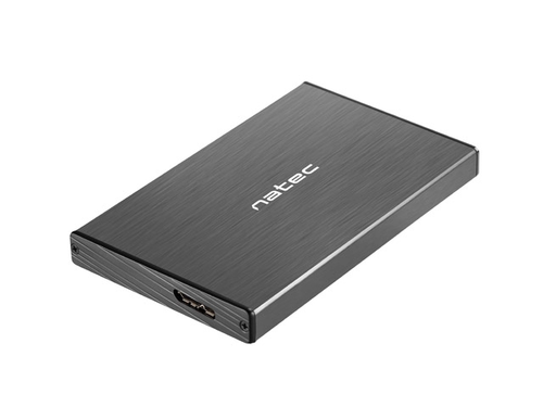 Кутия за твърд диск, Natec External HDD/SSD Enclosure Rhino Go SATA 2.5" USB 3.0 Black