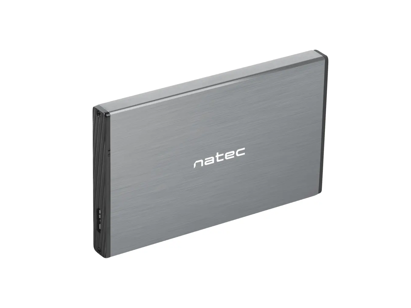 Carcasă pentru hard disk, Natec External HDD/SSD Enclosure Rhino Go SATA 2.5" USB 3.0 gri - image 2
