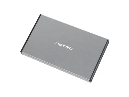 Carcasă pentru hard disk, Natec External HDD/SSD Enclosure Rhino Go SATA 2.5" USB 3.0 gri - 5