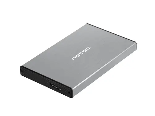 Θήκη σκληρού δίσκου, Natec External HDD/SSD Enclosure Rhino Go SATA 2.5" USB 3.0 γκρι - 1
