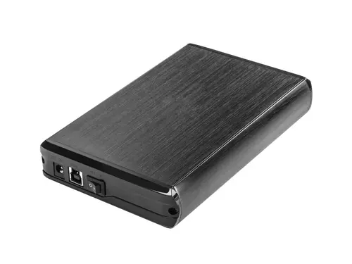 Кутия за твърд диск, Natec External HDD/SSD Enclosure Rhino SATA 3.5" USB 3.0 Aluminium Black - image 1