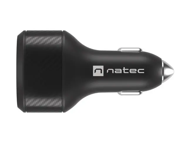 Зарядно устройство, Natec Coney 2xUSB, 1xUSB-C Quick charger 84W Black - image 2
