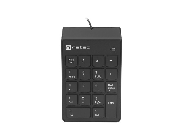 Клавиатура, Natec Numpad Goby 2 USB Black