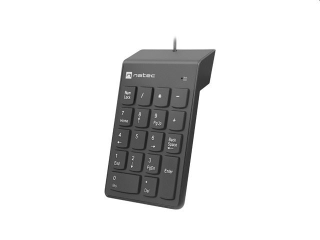 Клавиатура, Natec Numpad Goby 2 USB Black - image 1