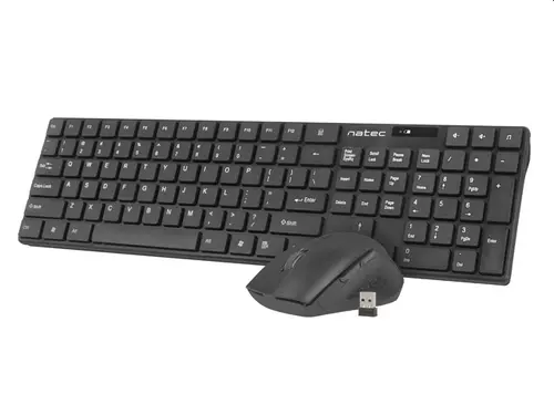 Комплект, Natec Set 2 in 1 Keyboard + Mouse Wireless US Layout - image 3