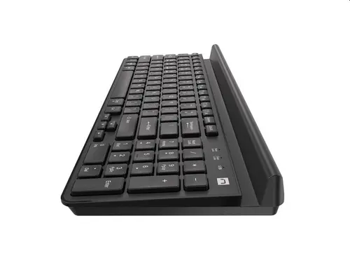 Комплект, Natec Keyboard Felimare US Layout Wireless Bluetooth + 2.4 GHz Slim Pnone/Tablet Holder, Black - image 2
