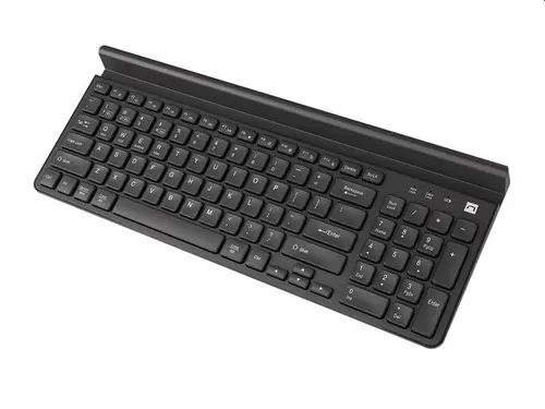 Комплект, Natec Keyboard Felimare US Layout Wireless Bluetooth + 2.4 GHz Slim Pnone/Tablet Holder, Black