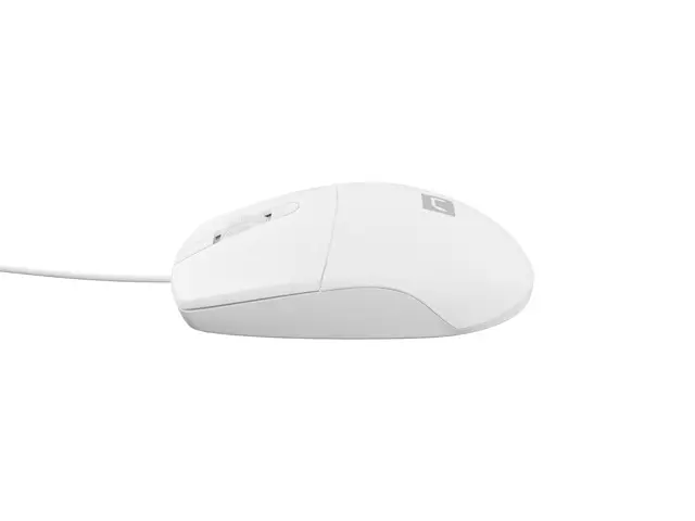 Mouse, Natec Mouse Ruff 1000 DPI Optic Alb - image 3