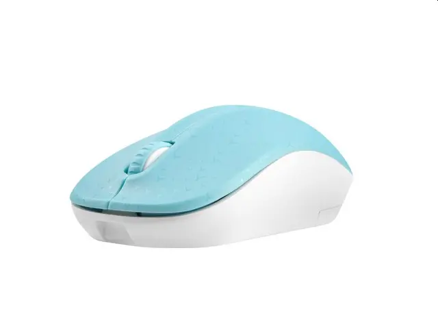 Mouse, Natec Mouse Toucan Wireless 1600 DPI Optic Albastru-Alb - image 2