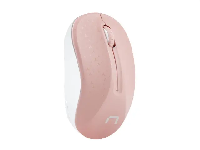 Mouse, Natec Mouse Toucan wireless 1600 DPI optic roz-alb
