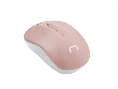 Ποντίκι, Natec Mouse Toucan ασύρματο 1600 DPI οπτικό ροζ-λευκό - 4