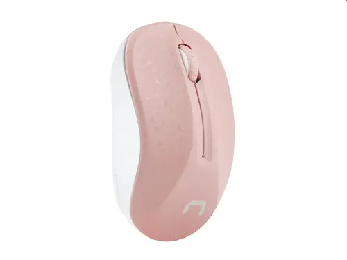 Ποντίκι, Natec Mouse Toucan ασύρματο 1600 DPI οπτικό ροζ-λευκό - 1