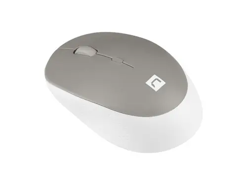 Мишка, Natec Mouse Harrier 2, 1600 DPI Bluetooth 5.1 White-Grey - image 2