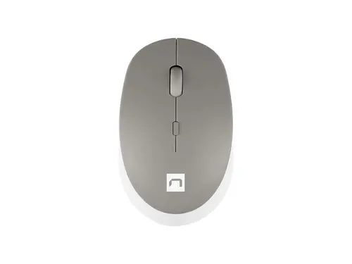 Мишка, Natec Mouse Harrier 2, 1600 DPI Bluetooth 5.1 White-Grey