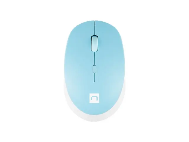 Мишка, Natec Mouse Harrier 2, 1600 DPI Bluetooth 5.1 White-Blue