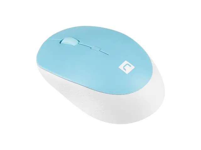 Мишка, Natec Mouse Harrier 2, 1600 DPI Bluetooth 5.1 White-Blue - image 3