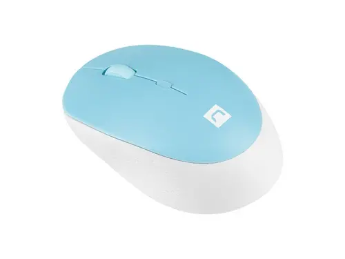 Мишка, Natec Mouse Harrier 2, 1600 DPI Bluetooth 5.1 White-Blue - image 3