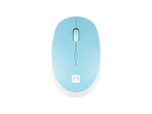 Мишка, Natec Mouse Harrier 2, 1600 DPI Bluetooth 5.1 White-Blue