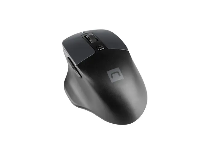 Мишка, Natec Mouse Blackbird 2 Silent Wireless 1600 DPI Optical Right Hand Adapted, Black - image 1