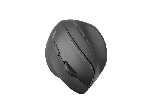 Мишка, Natec Vertical Mouse Crake 2  BLUETOOTH 5.2 + 2.4GHZ BLACK 2400dpi, Right handed, black - image 1