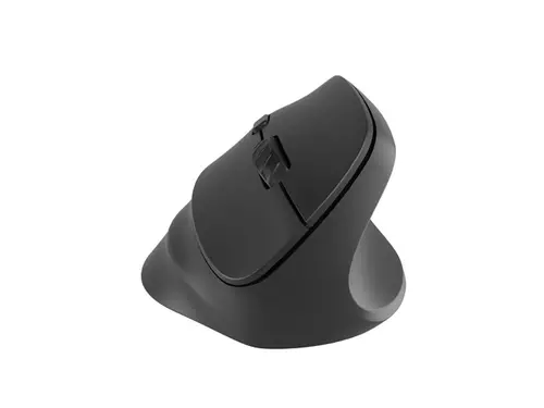 Мишка, Natec Vertical Mouse Crake 2  BLUETOOTH 5.2 + 2.4GHZ BLACK 2400dpi, Right handed, black - image 3