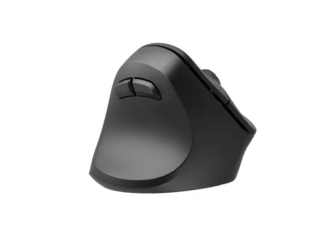 Мишка, Natec Vertical Mouse Crake 2 BLUETOOTH 5.2 + 2.4GHZ BLACK 2400dpi, Left handed, black - image 5