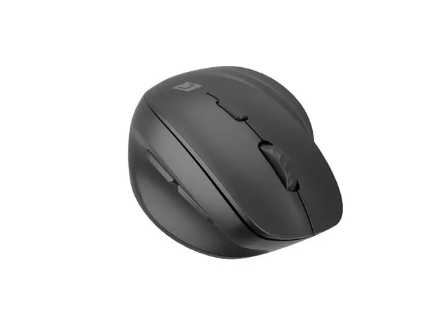 Мишка, Natec Vertical Mouse Crake 2 BLUETOOTH 5.2 + 2.4GHZ BLACK 2400dpi, Left handed, black - image 6