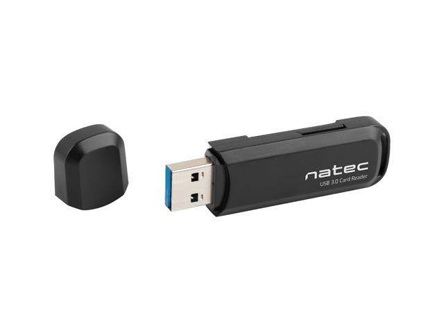 Аксесоар, Natec Card Reader Scarab 2 SDHC MMC M2 Micro SD USB 2.0 Black