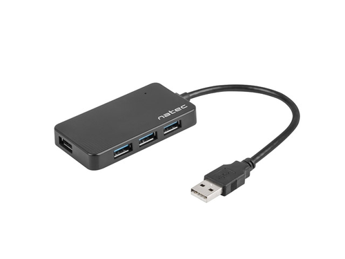 USB хъб, Natec HUB Moth USB 3.0 4-Port Black