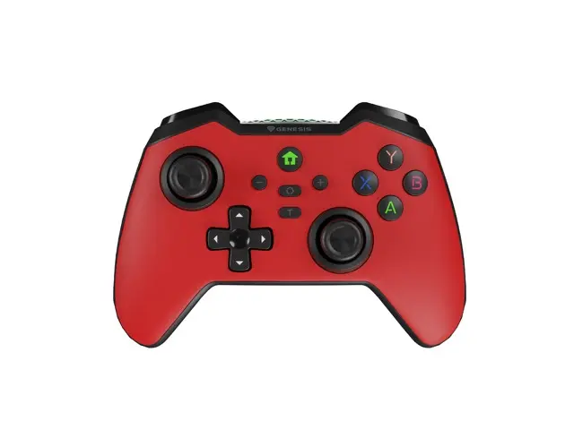 Gamepad, Genesis Gamepad Mangan 400 ασύρματο (για PC/SWITCH/MOBILE) Κόκκινο