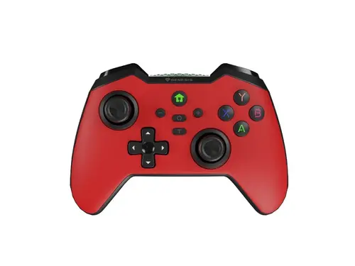 Gamepad, Genesis Gamepad Mangan 400 ασύρματο (για PC/SWITCH/MOBILE) Κόκκινο - 1