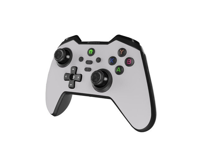 Геймпад, Genesis Gamepad Mangan 400 Wireless (for PC/SWITCH/MOBILE) White - image 1