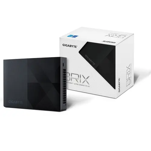 Επιτραπέζιος υπολογιστής Gigabyte BNi3-N305, 1 x SO-DIMM DDR4, 2x M.2 SSD, WI-FI 6E + BT 5.2 - 1