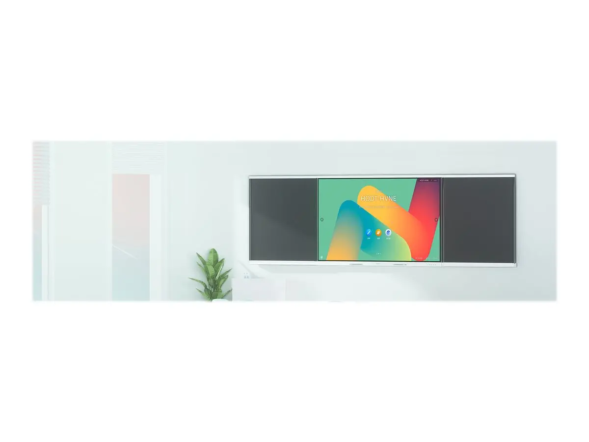 Интерактивен дисплей, Huawei IdeaHub Board 2, IHB2-75SU, 75" Touch: IR 20 points D-LED, IPS, 8ms, 3840 x 2160, 350 nits/400 nits, 1200:1, 2xStylus pen, WiFi, NFC, Bluetooth, USB Type-C, USB Type-A, USB Type-B, HDMI, COM port, RJ45, Android, Jade white - image 4
