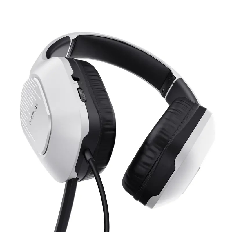 Căști, TRUST GXT415 Zirox Headset Alb - image 2
