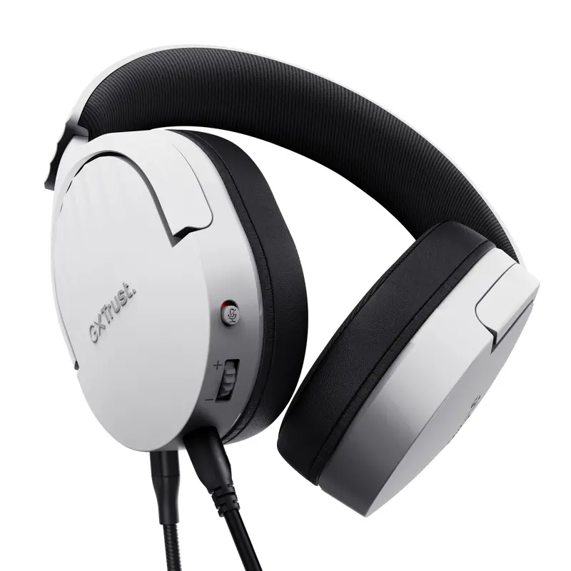 Слушалки, TRUST GXT489 Fayzo Headset White - image 2