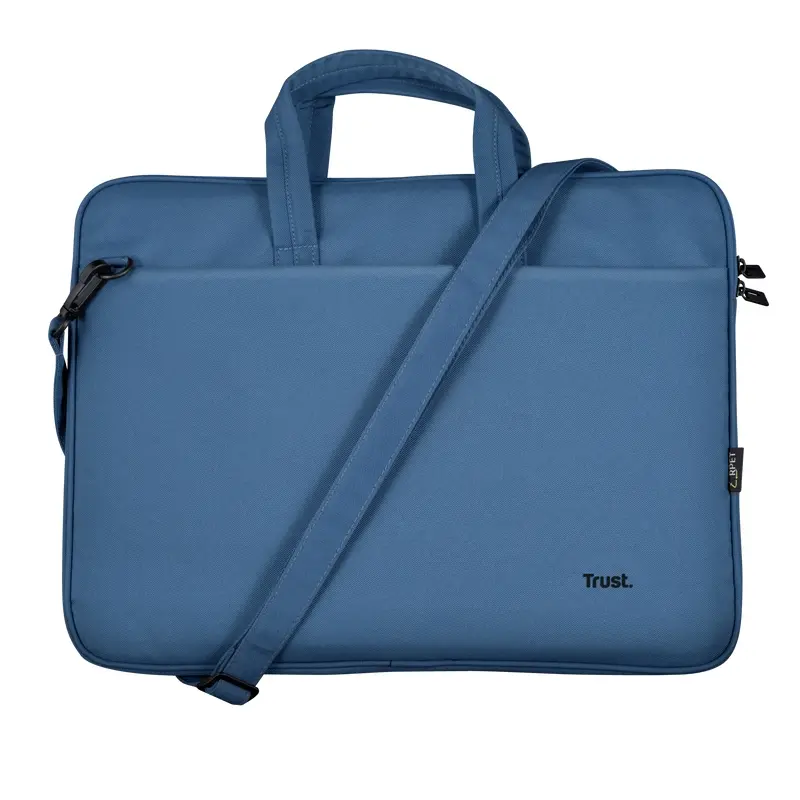 Чанта, TRUST Bologna Laptop Bag 16" Eco Blue - image 2