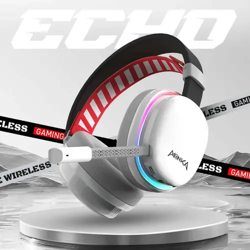 Marvo безжични геймърски слушалки Gaming Headphones Monka Echo HG9069W - Bluetooth, 2.4G - image 3