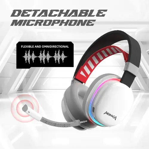 Marvo безжични геймърски слушалки Gaming Headphones Monka Echo HG9069W - Bluetooth, 2.4G - image 6