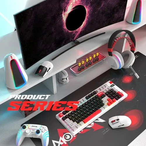 Marvo безжични геймърски слушалки Gaming Headphones Monka Echo HG9069W - Bluetooth, 2.4G - image 9